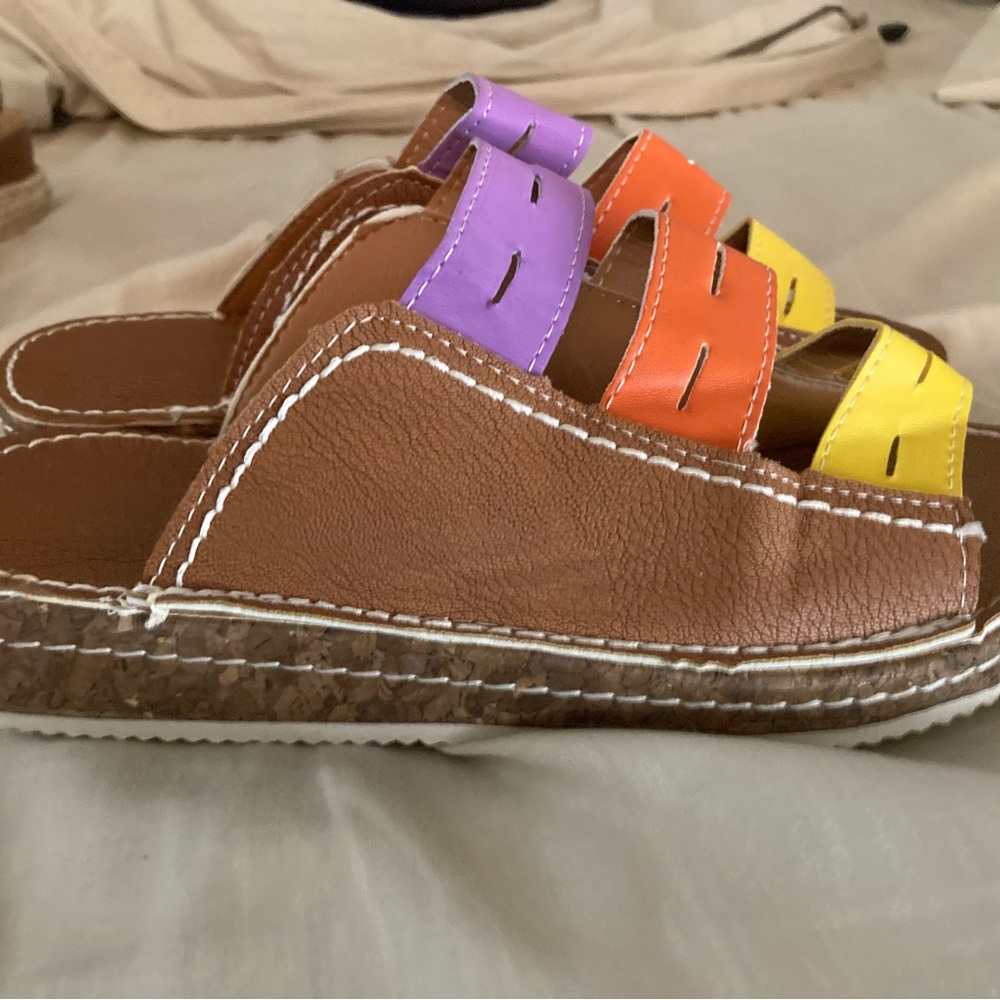 Sandals size 8 never worn